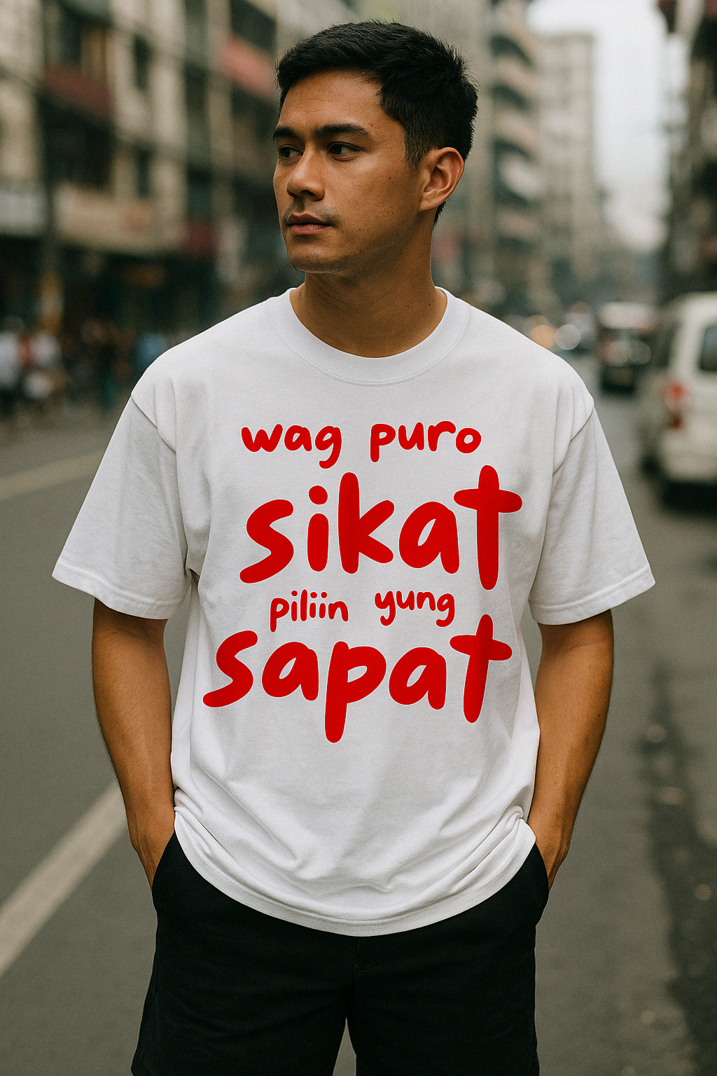 Wag Puro Sikat, Piliin ung Sapat(basic tee)