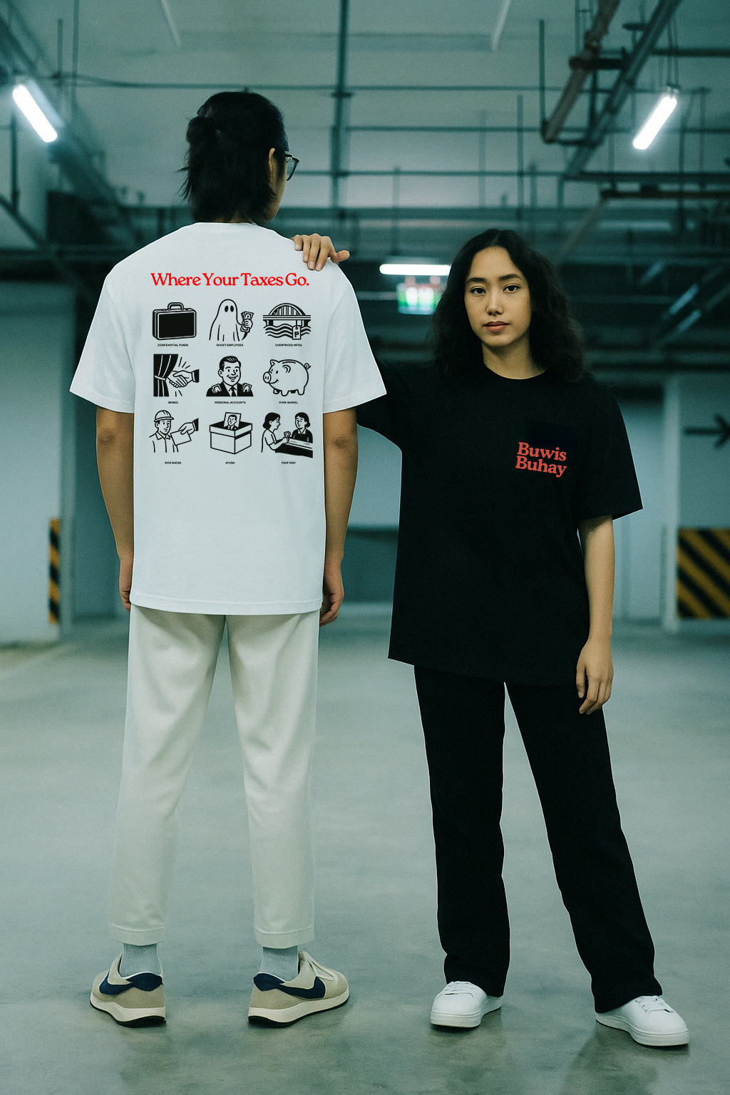 Where your taxes go(basic tee)