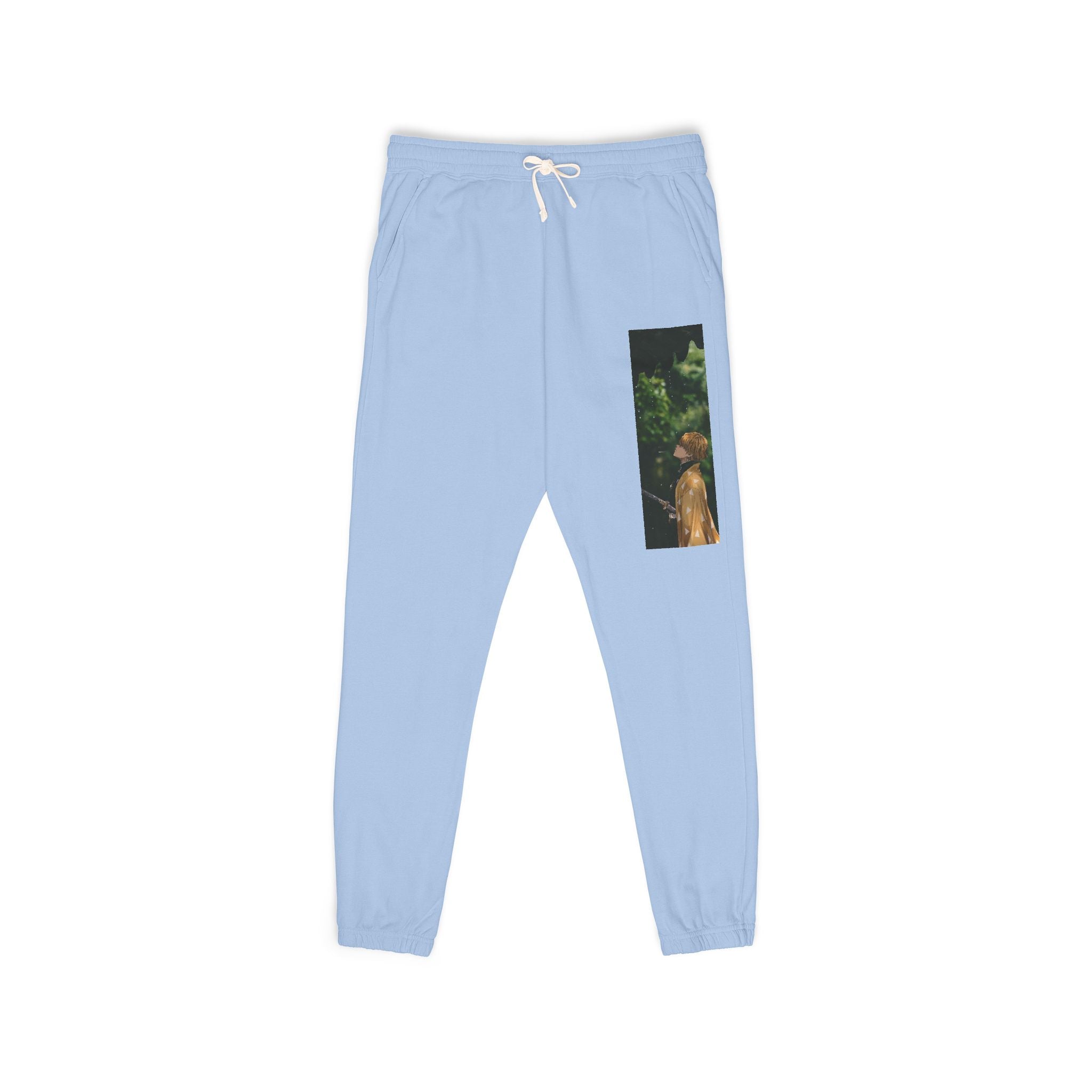 NOBLE Forest Muse Sweatpants — Vintage Nature Graphic Fleece Joggers