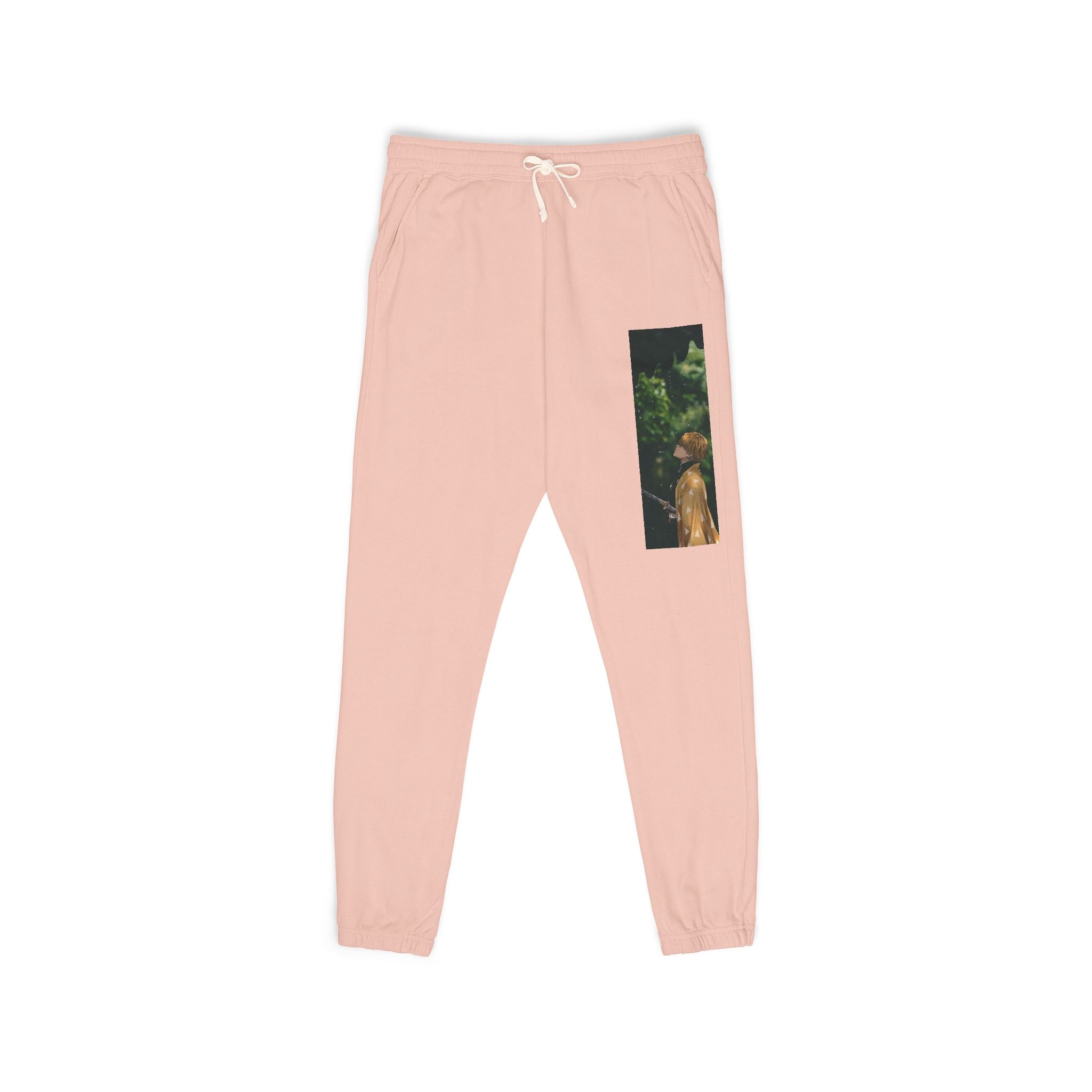 NOBLE Forest Muse Sweatpants — Vintage Nature Graphic Fleece Joggers