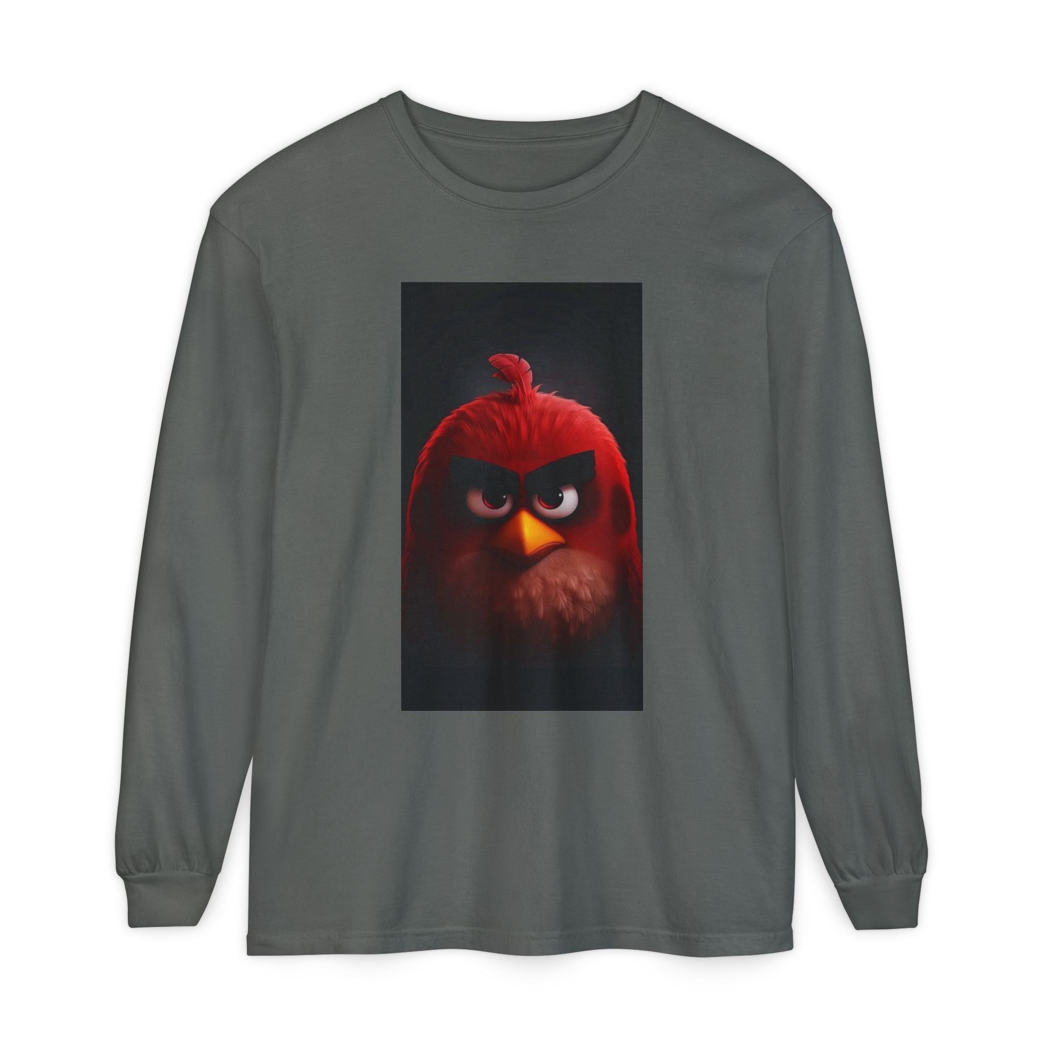 NOBLE Angry Bird Long Sleeve Tee | Premium Graphic Streetwear