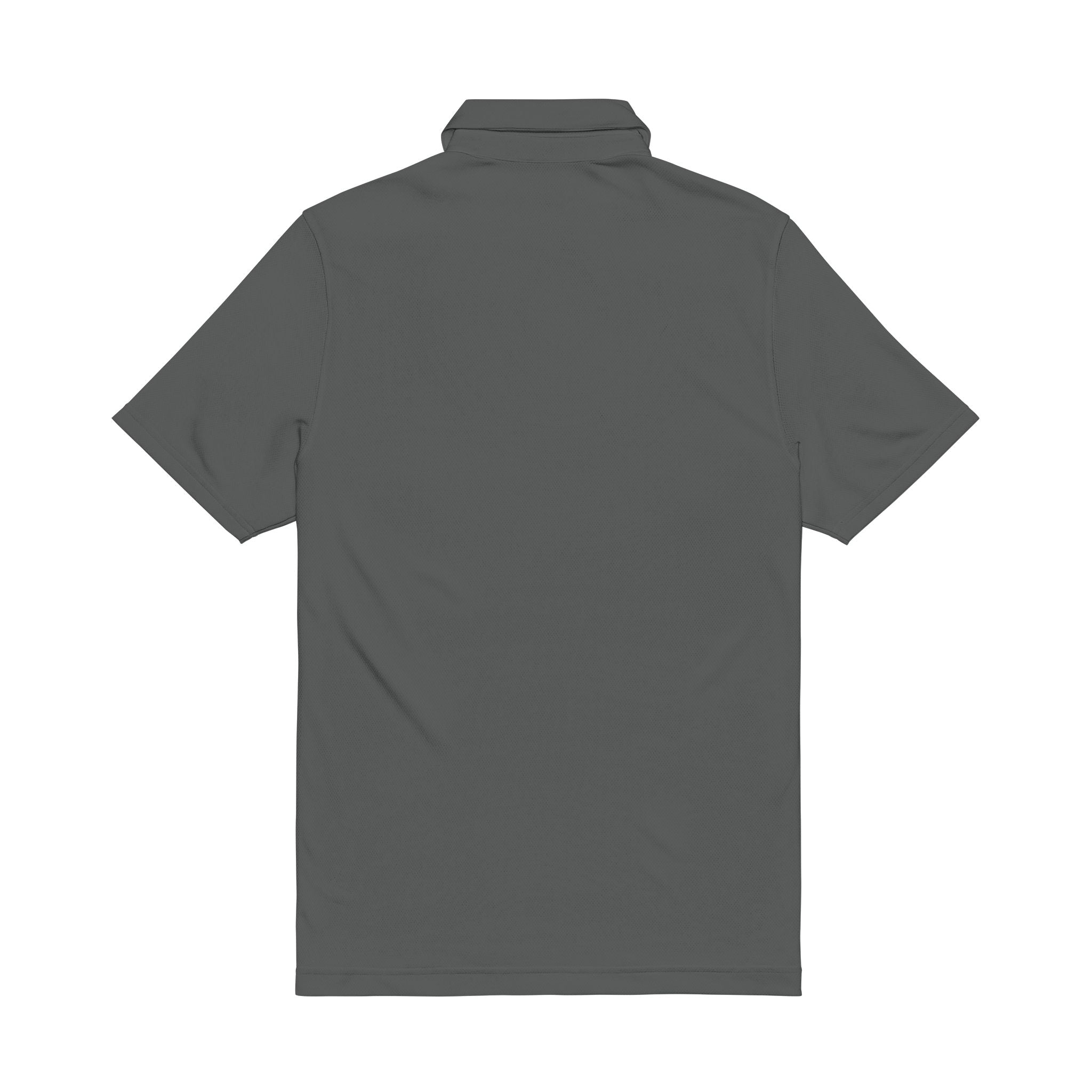 NOBLE Embroidered Floral Crest Polo — Men's Performance Golf Polo