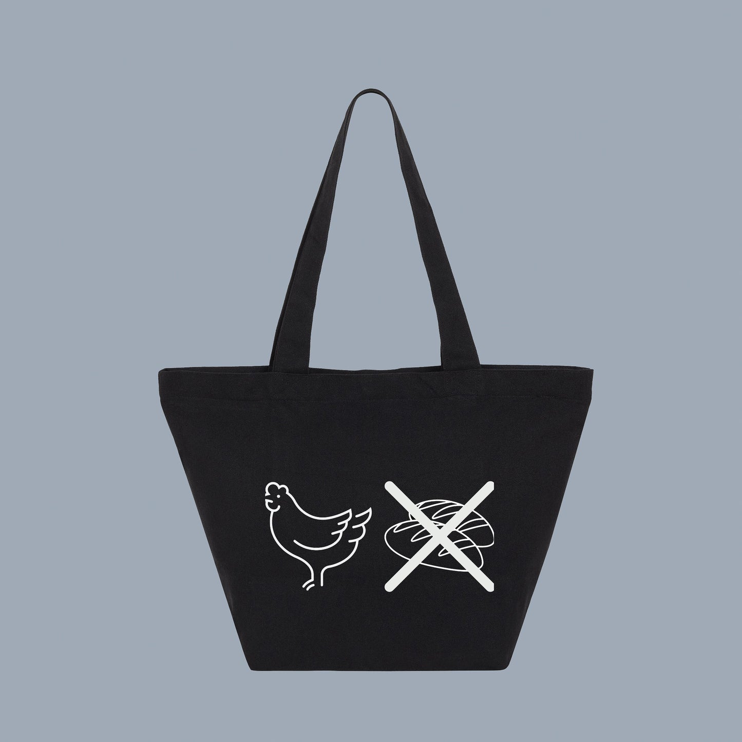 Chicken not bread Tote Bag