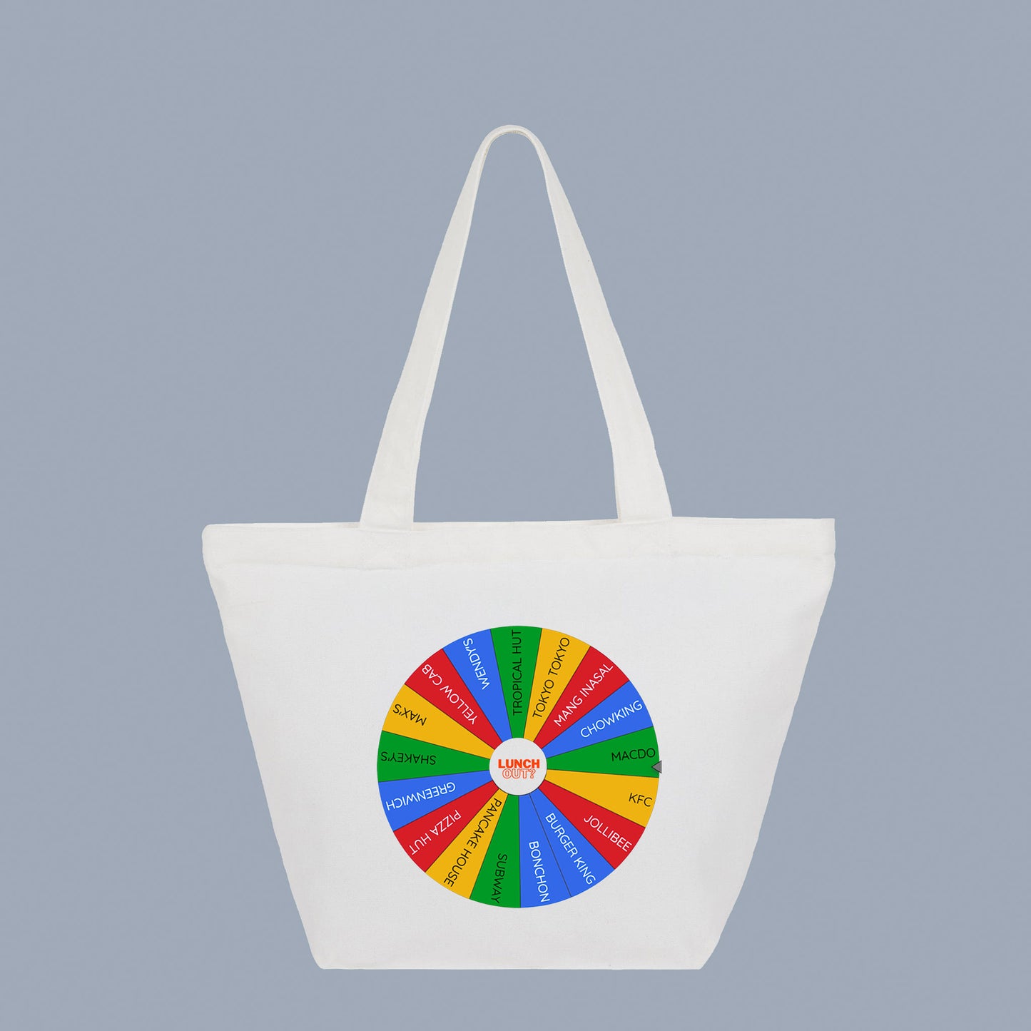 Lunch Out Roulette Tote Bag