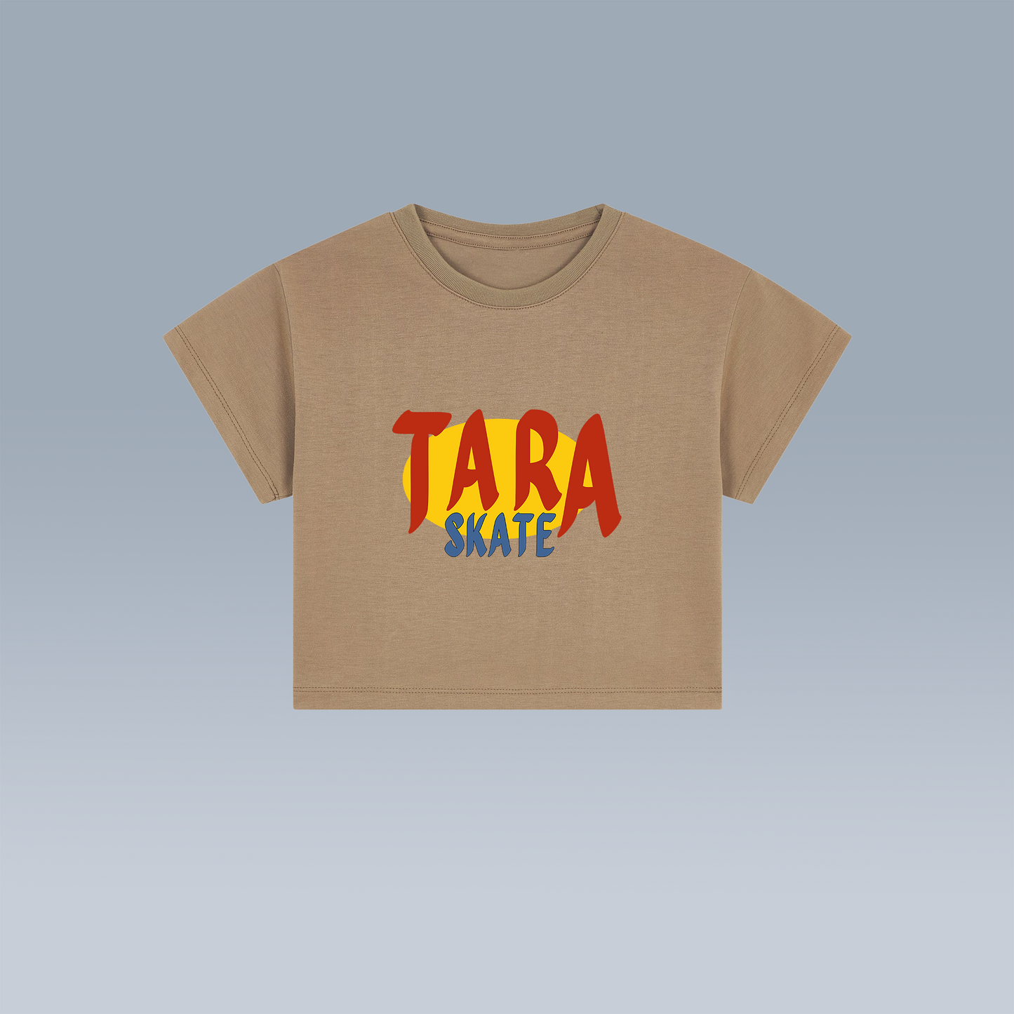 Tara, Skate! crop top