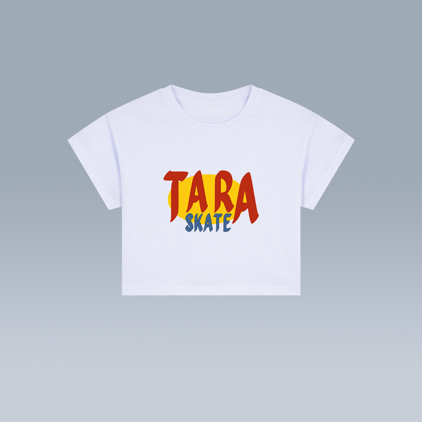 Tara, Skate! crop top