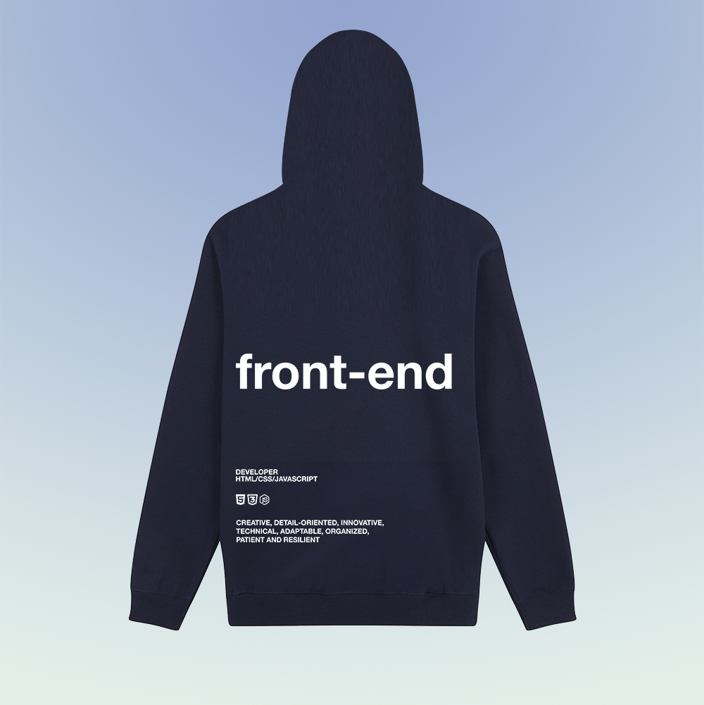 Front-end developer hoodie