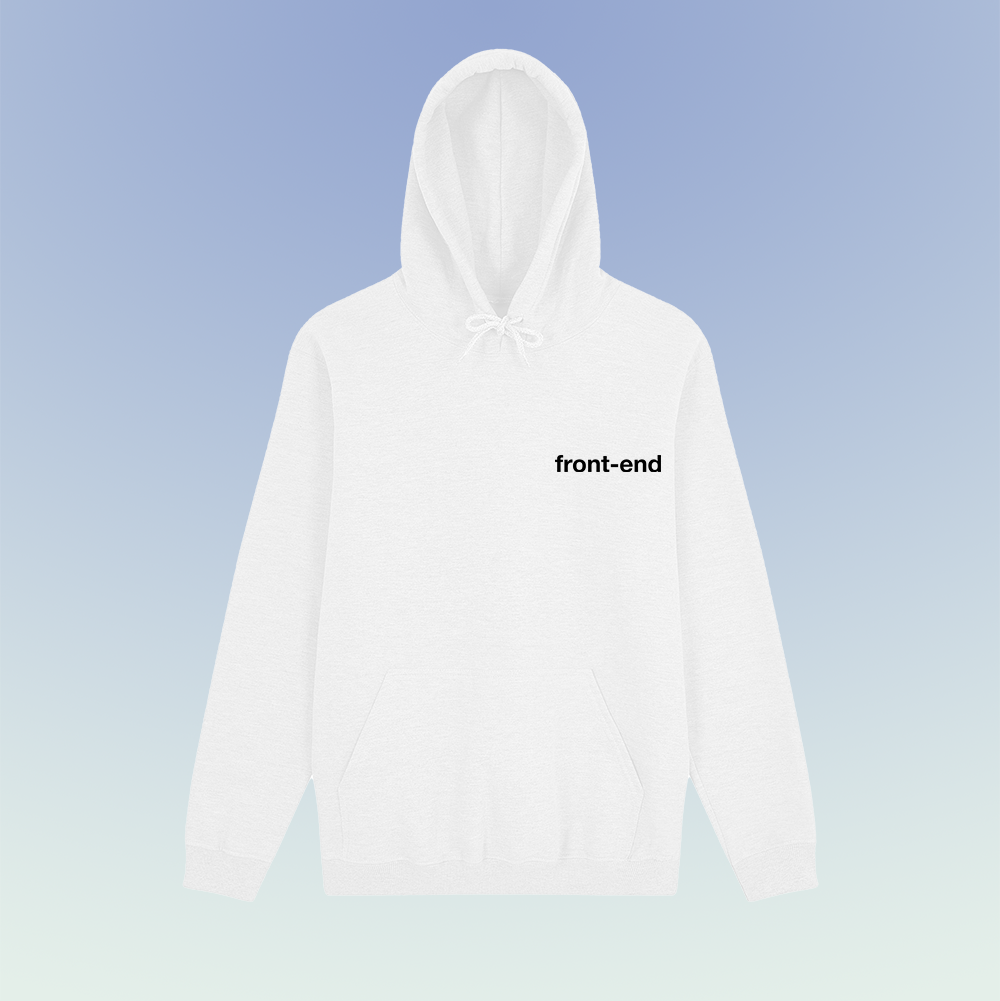 Front-end developer hoodie