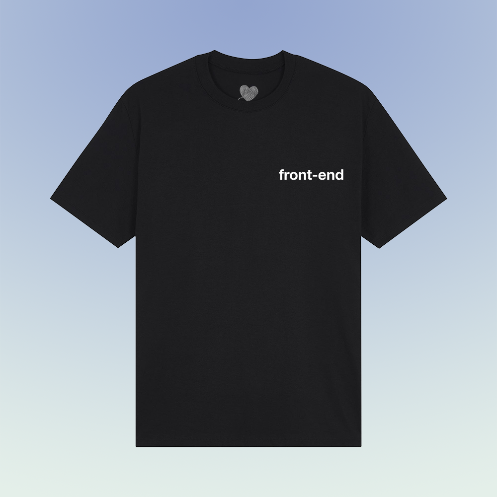 Front-end developer shirt